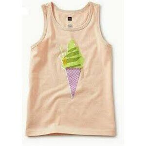 Tea Collection Pink Ice Cream Tank Top, Size 12